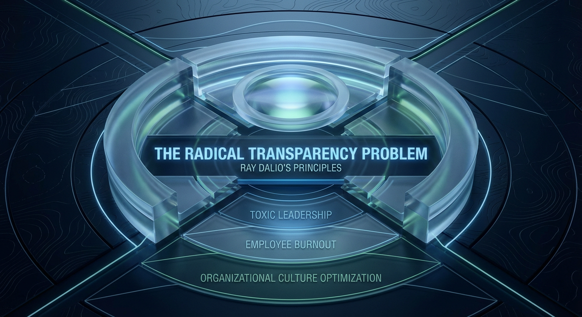 Ray Dalio’s "Radical Transparency" Problem