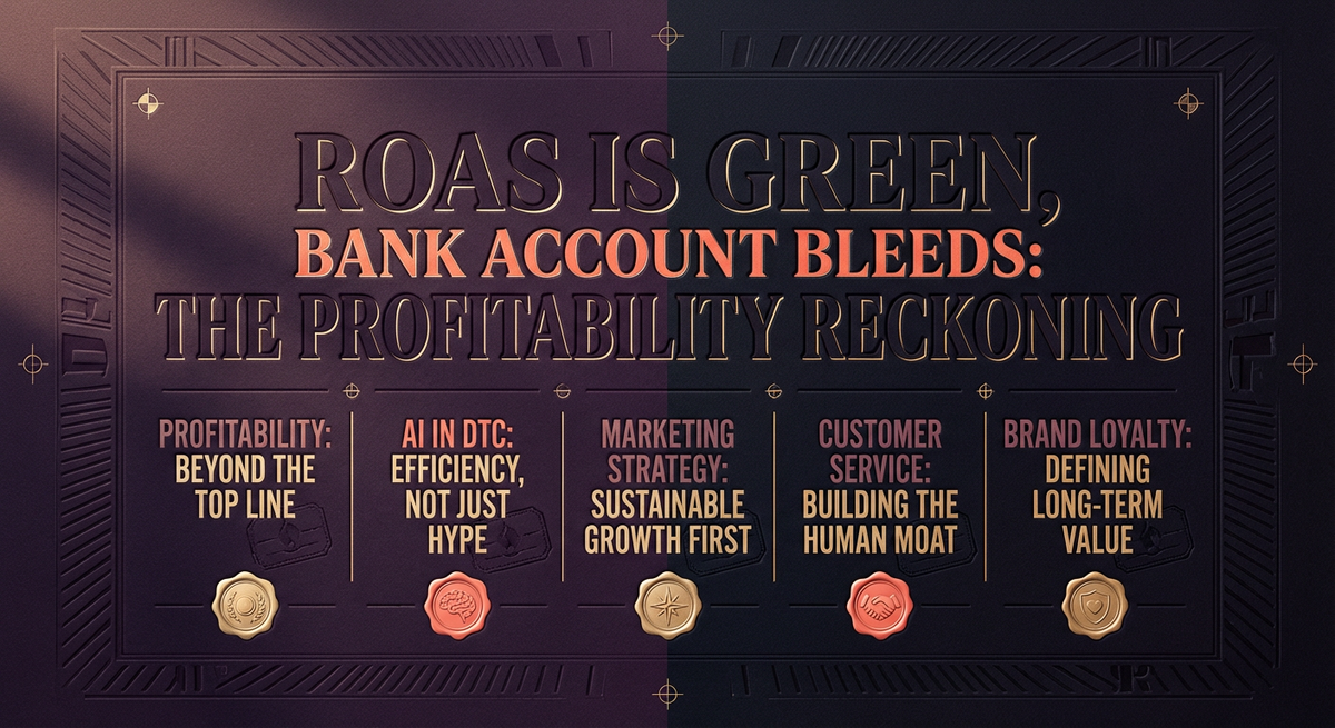 ROAS Is Green, Bank Account Bleeds: The Profitability Reckoning