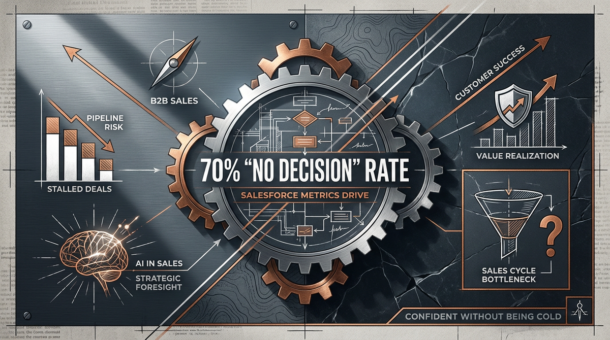 Salesforce No Decision Rates Are 70%