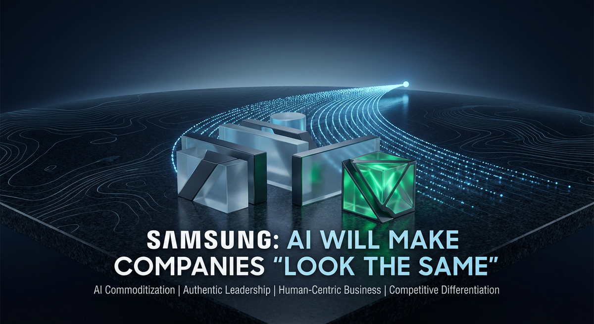 Samsung: AI Will Make Companies "Look The Same"