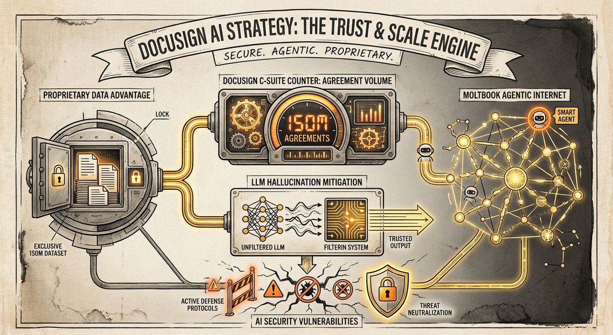 Software Isn’t Dead, It’s Diverging and DocuSign’s 150M Data Moat