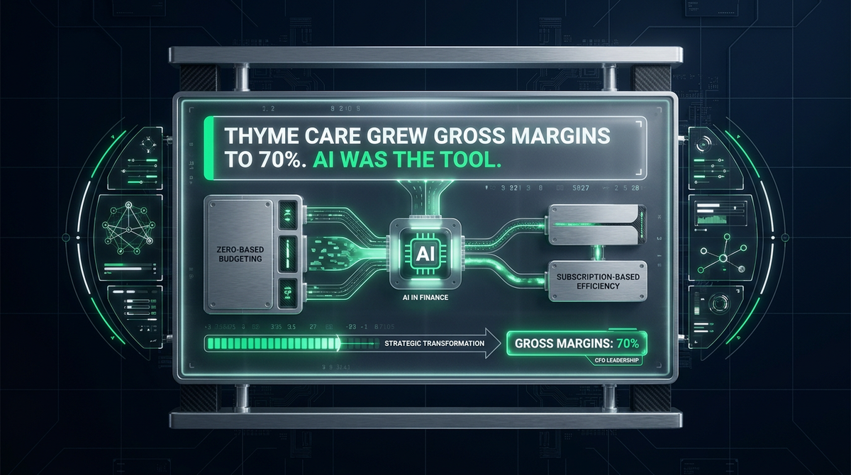 Thyme Care Reaches 70% Gross Margin with AI
