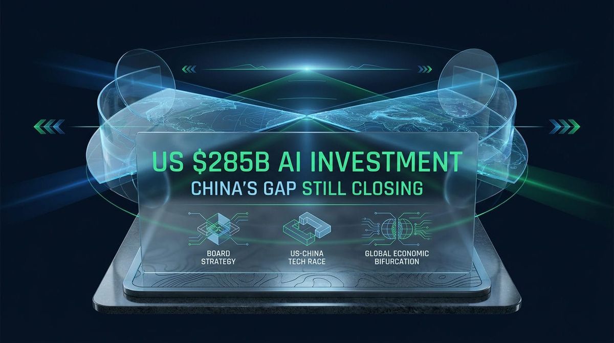 US Outspends China 23x, but AI Capability Gap Is Closing Fast