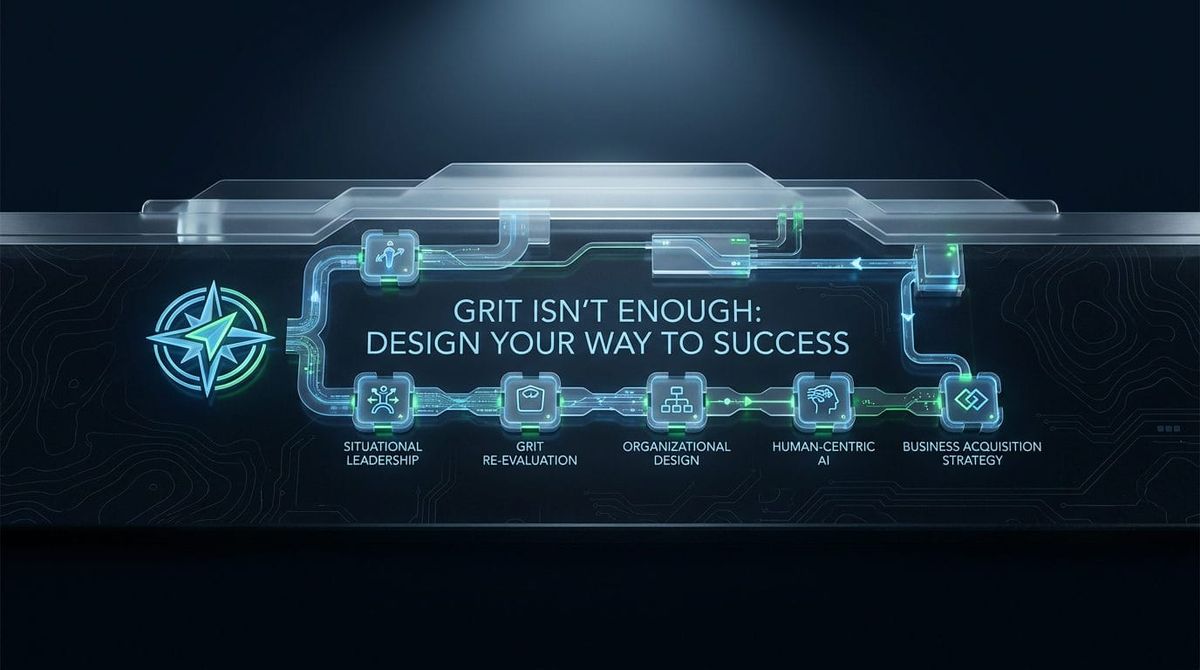 Grit Alone Is Not Enough to Drive Outcomes Anymore