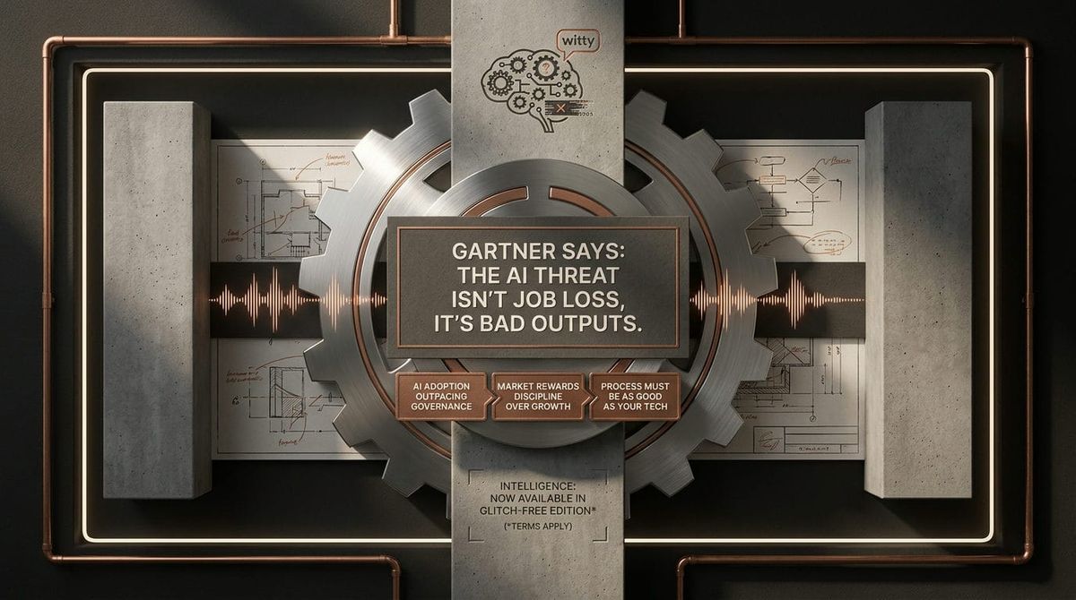 Gartner Says the AI Threat Isn't Job Loss, It's Bad Outputs