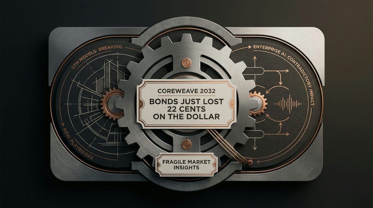 Core Weave 2032 Bonds Just Lost 22 Cents on the Dollar