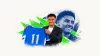 Editorial collage of Ollie Watkins holding his number eleven Al Hilal shirt
