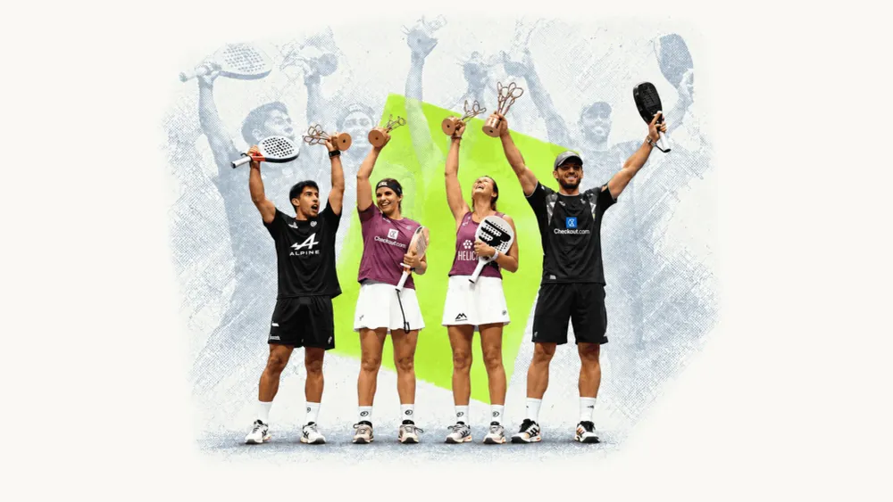 The Madrid champions in an editorial collage