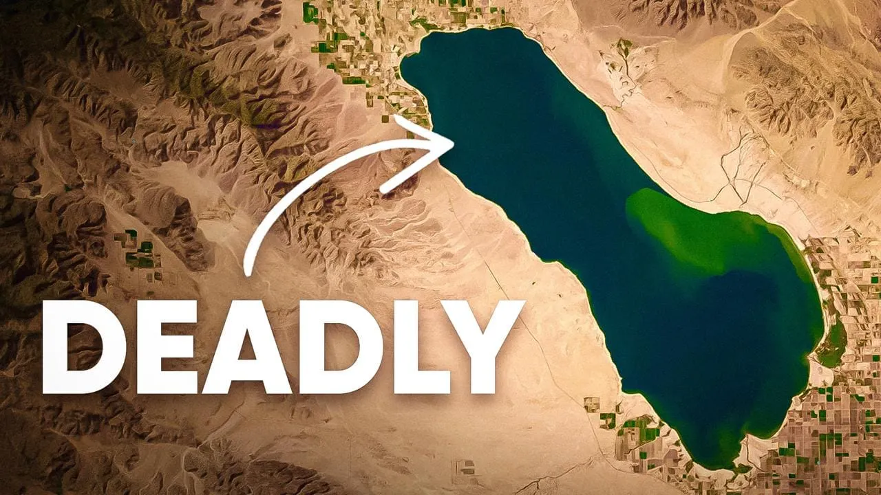 Why is there a sea in the middle of California?