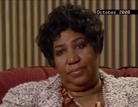 Arethra Franklin in an interview in 2008 discussing how her biggest challenge is deciding what to cook for dinner "night after night".