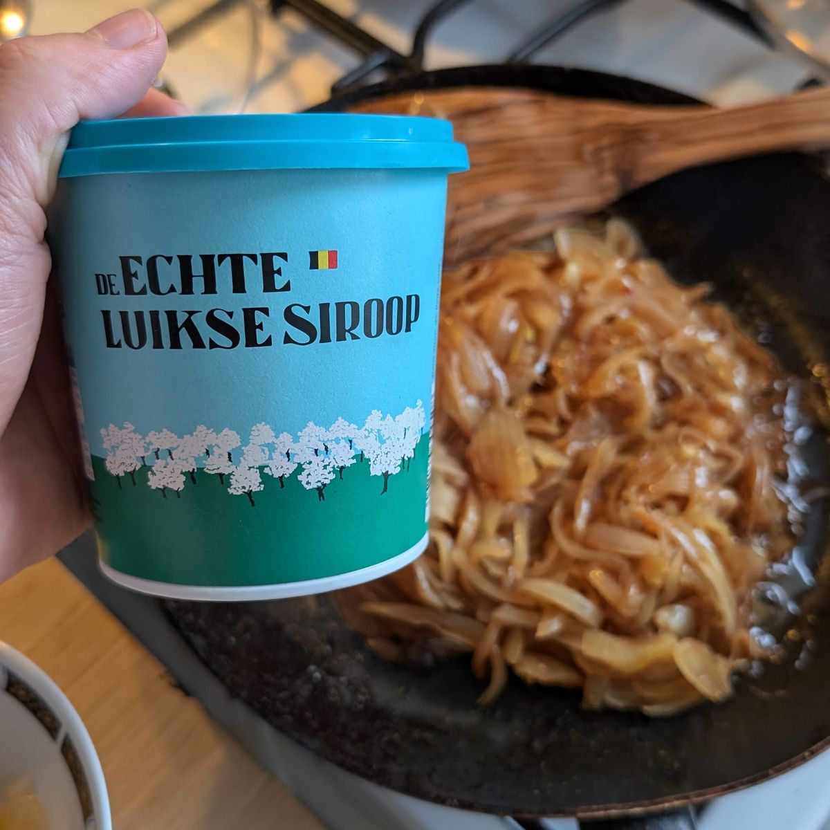 How to make caramelised onions extra fast (with one Belgian ingredient)