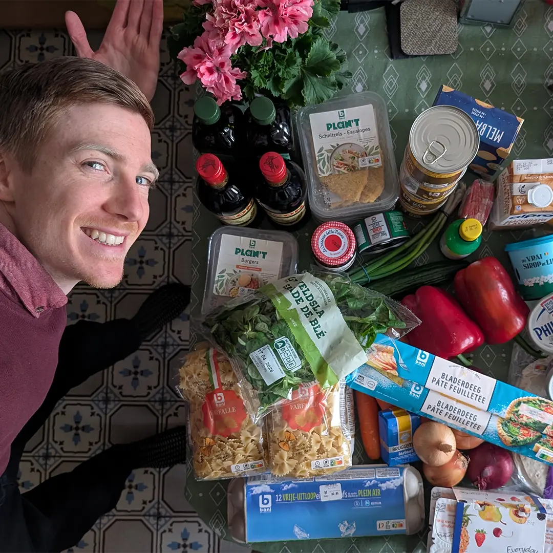 Weekly meal plan │ €24.45 │ 20-24 April 2026