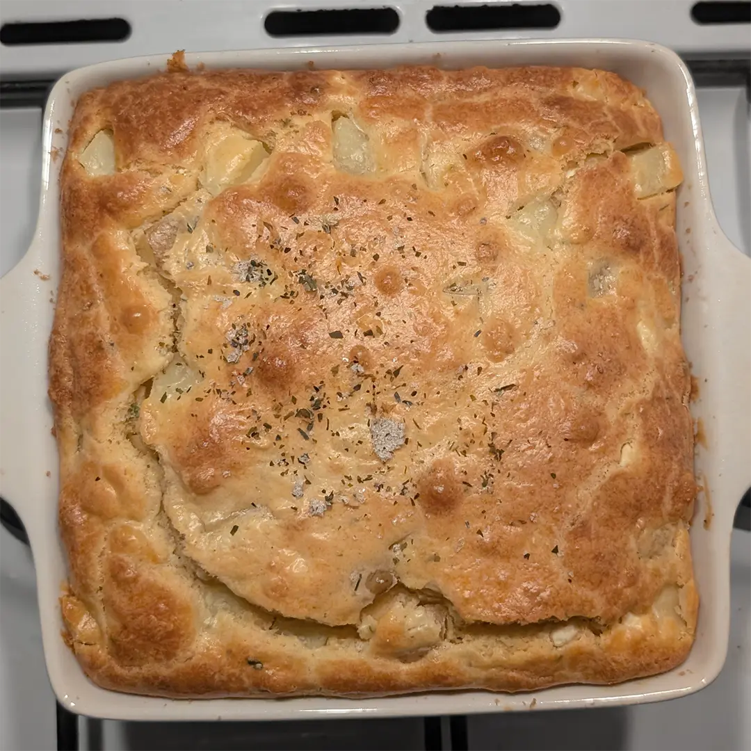 Turkish potato cake