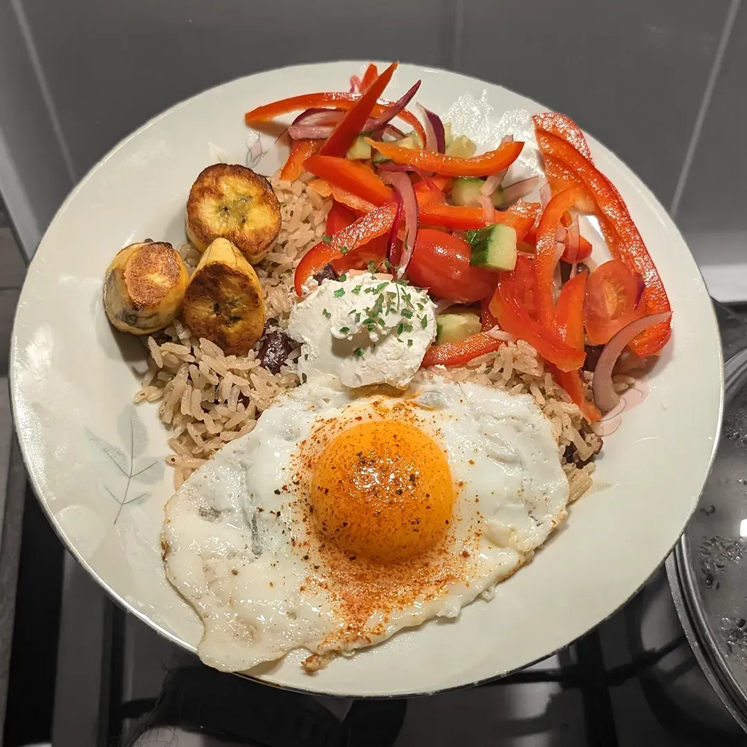 Rice bowl Latin America-style