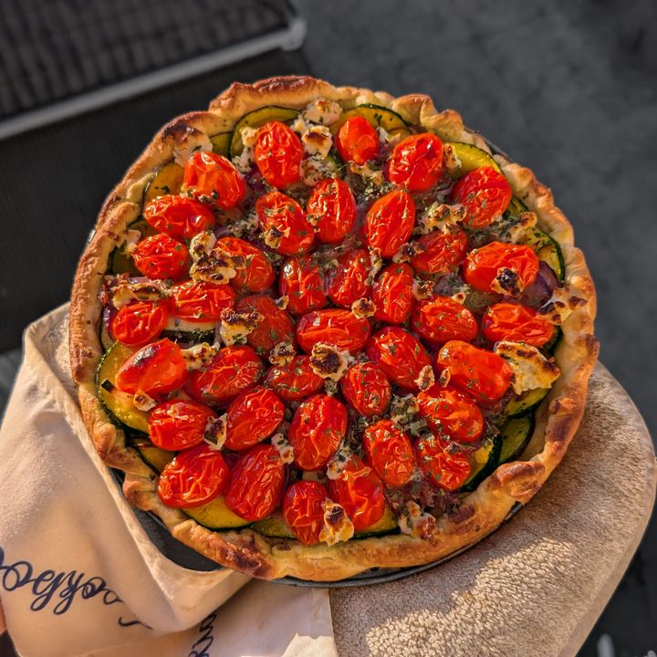 Vegetable tart