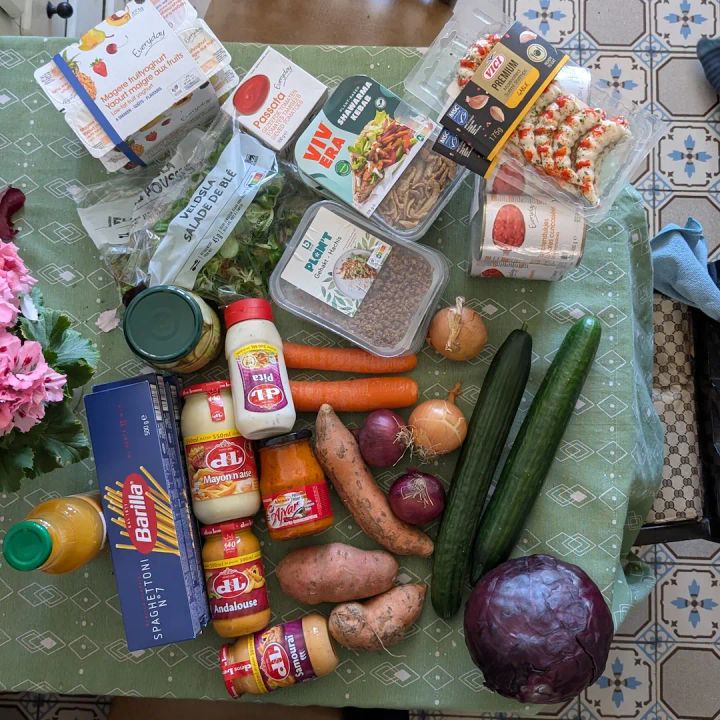 Weekly meal plan │ €25.86 │ 11-15 May 2026