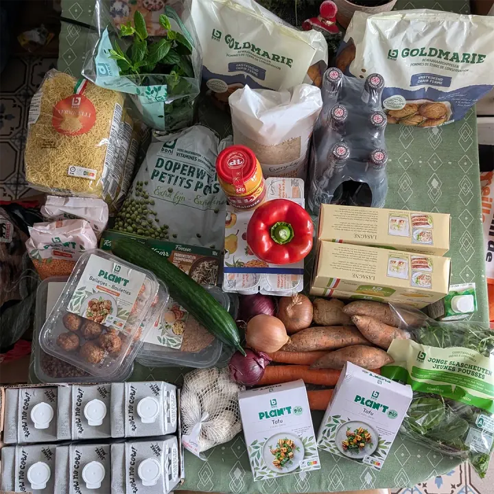 Weekly meal plan │ €24.18 │ 6-10 July 2026