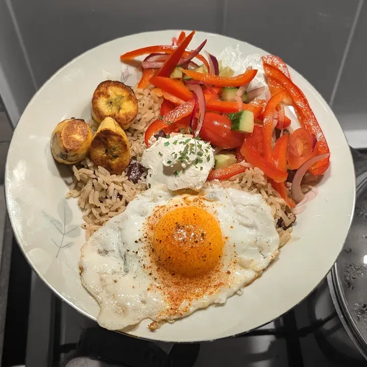 Rice bowl Latin America-style