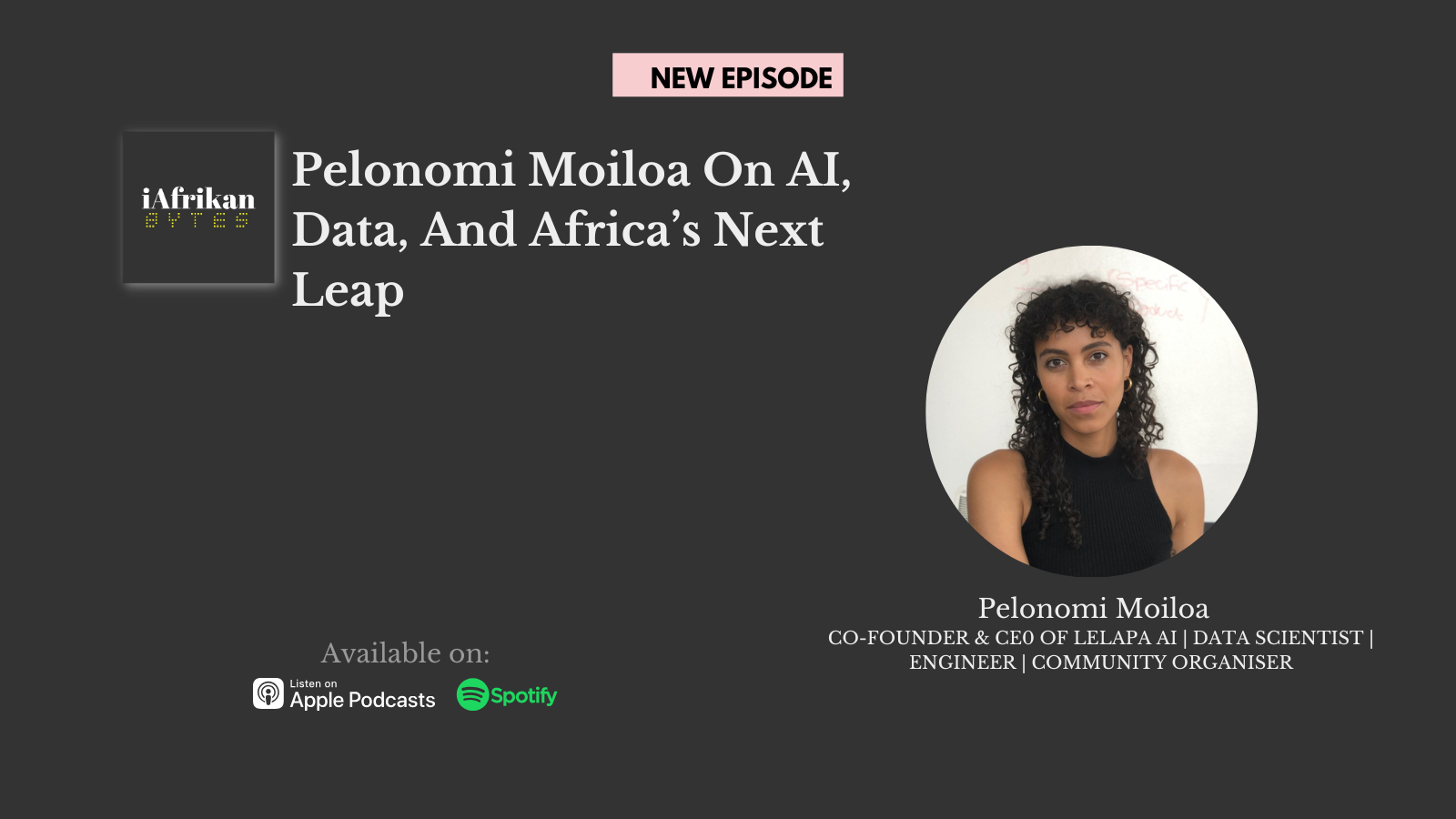 Pelonomi Moiloa on AI, Data, and Africa’s Next Leap