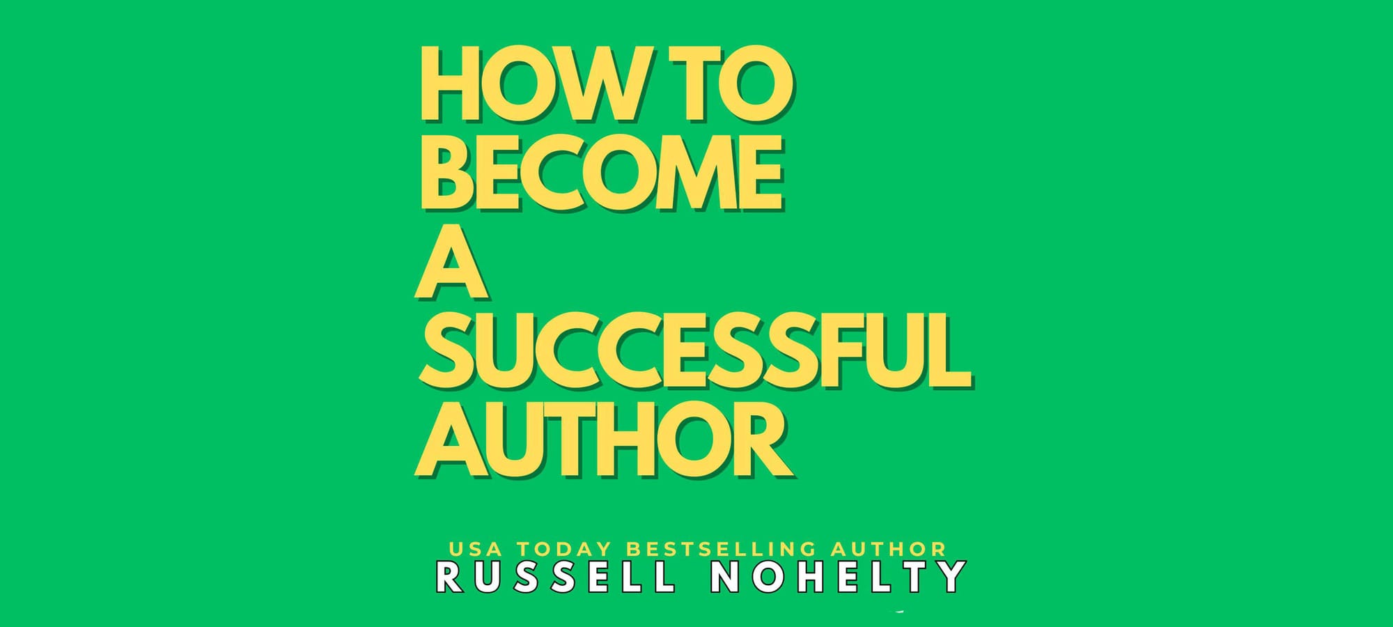How to Become a Successful Author