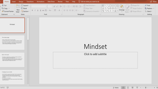 2 - Getting your mind right