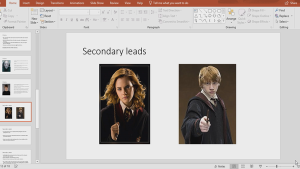 5 - Making ancillary characters