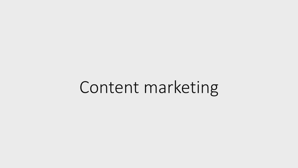 17 - How to make content marketing work for you