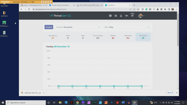 Setting up a pay what you want offer using Thrivecart, Bookfunnel, and Optimizepress