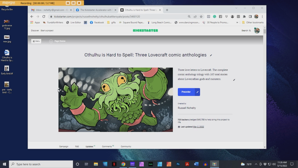 Backer Update Swap template