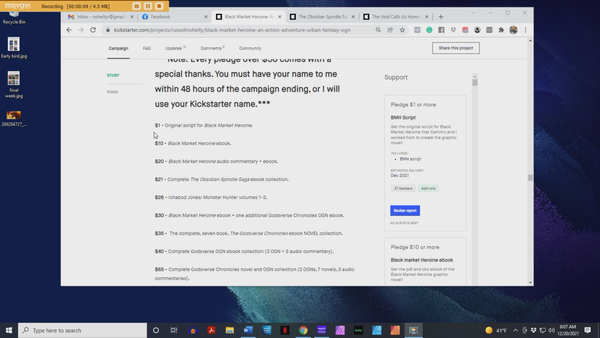 DS5 - Designing your Reward Tiers (Russell's Dragon Strife campaign)