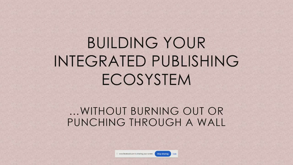 Building an integrated publishing ecosystem