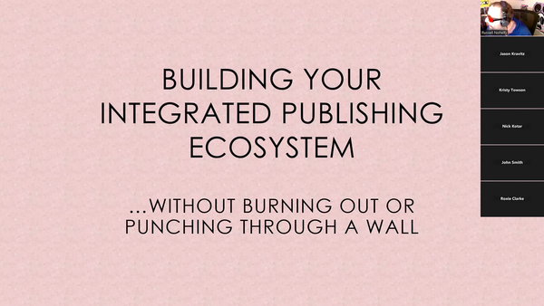 Six steps to building a sustainable author business
