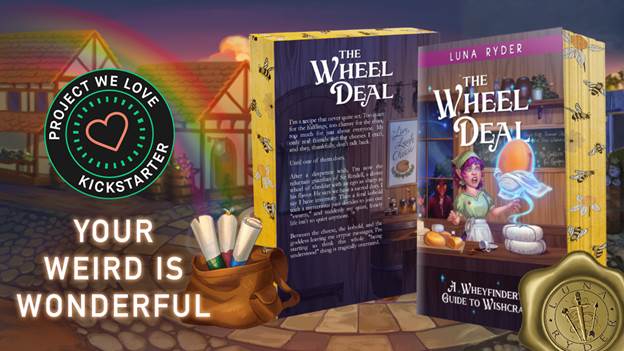 A book cover with a rainbow and a book

AI-generated content may be incorrect.