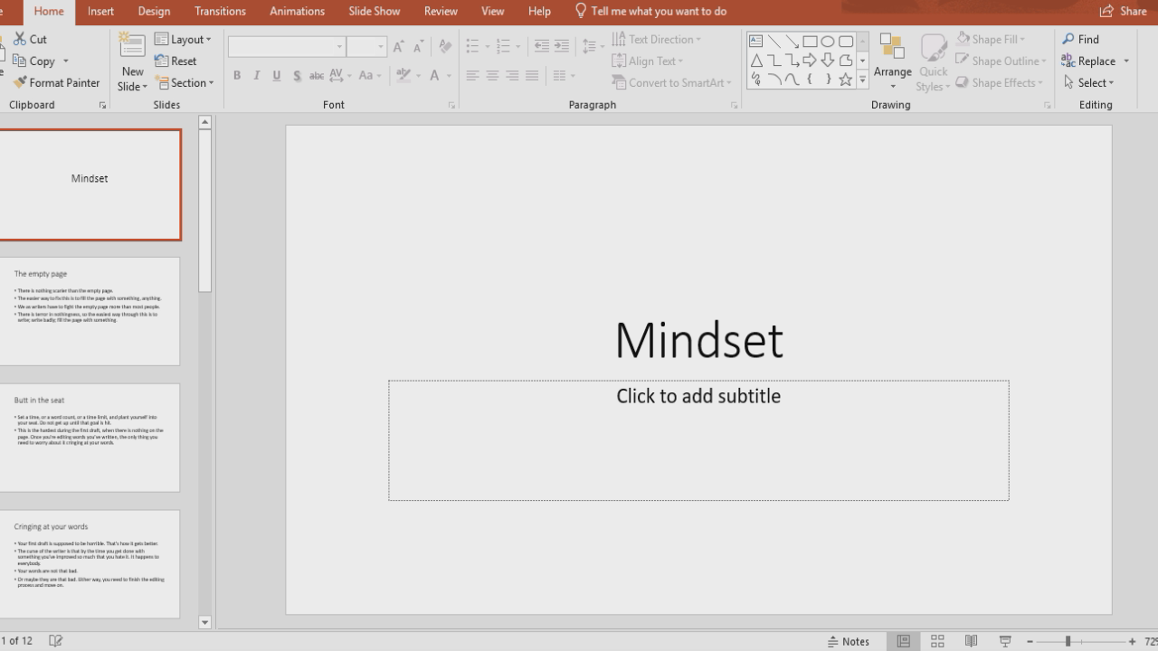 2 - Getting your mind right