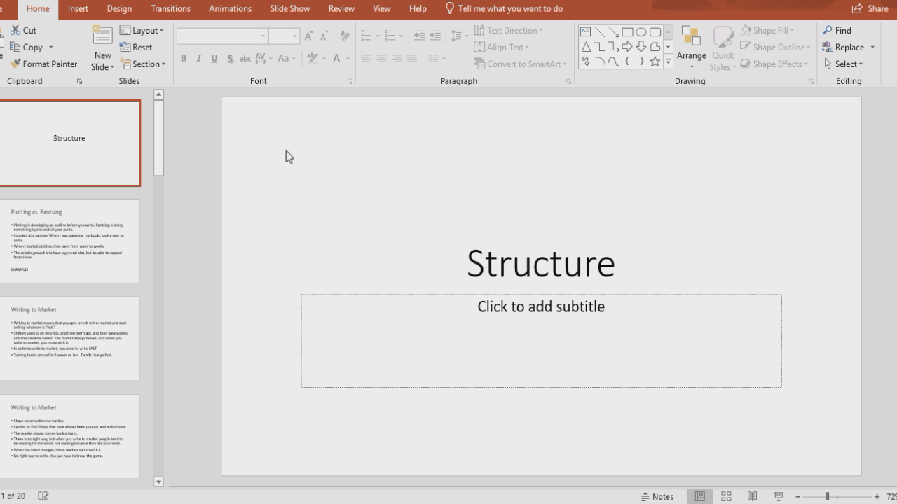 8 - The Basics of Structure