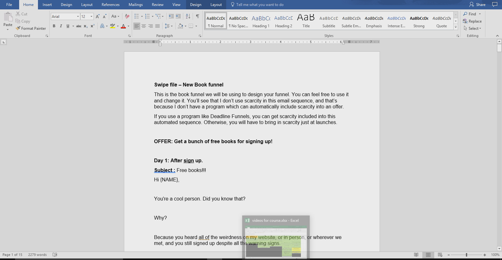 13 - Constructing our funnel in Mailchimp