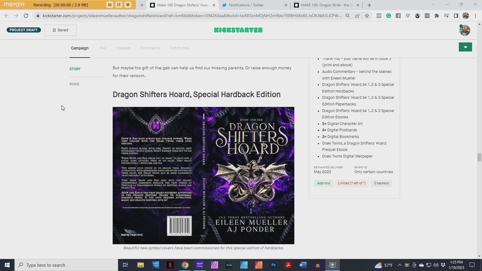 Eileen Mueller campaign breakdown