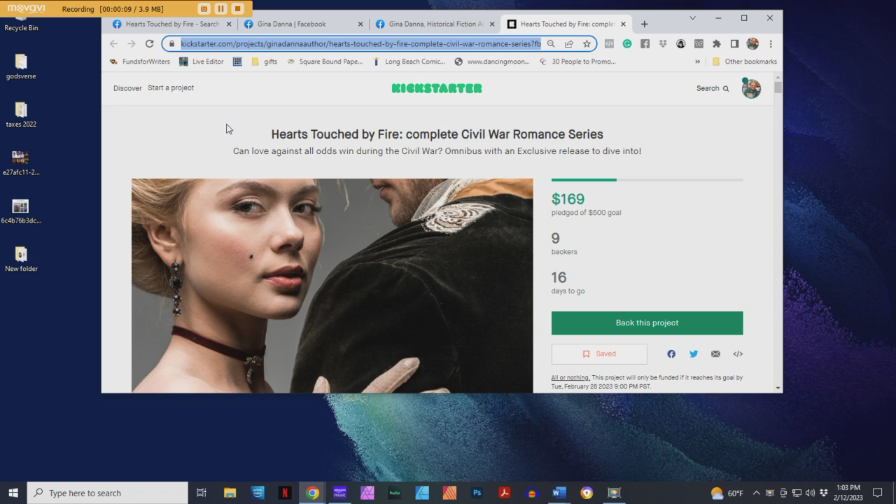 Gina Danna campaign breakdown