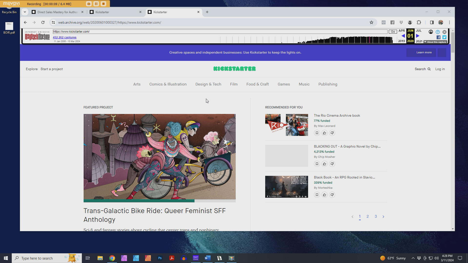 [TIAFC 2024] 1 - Homepage experience