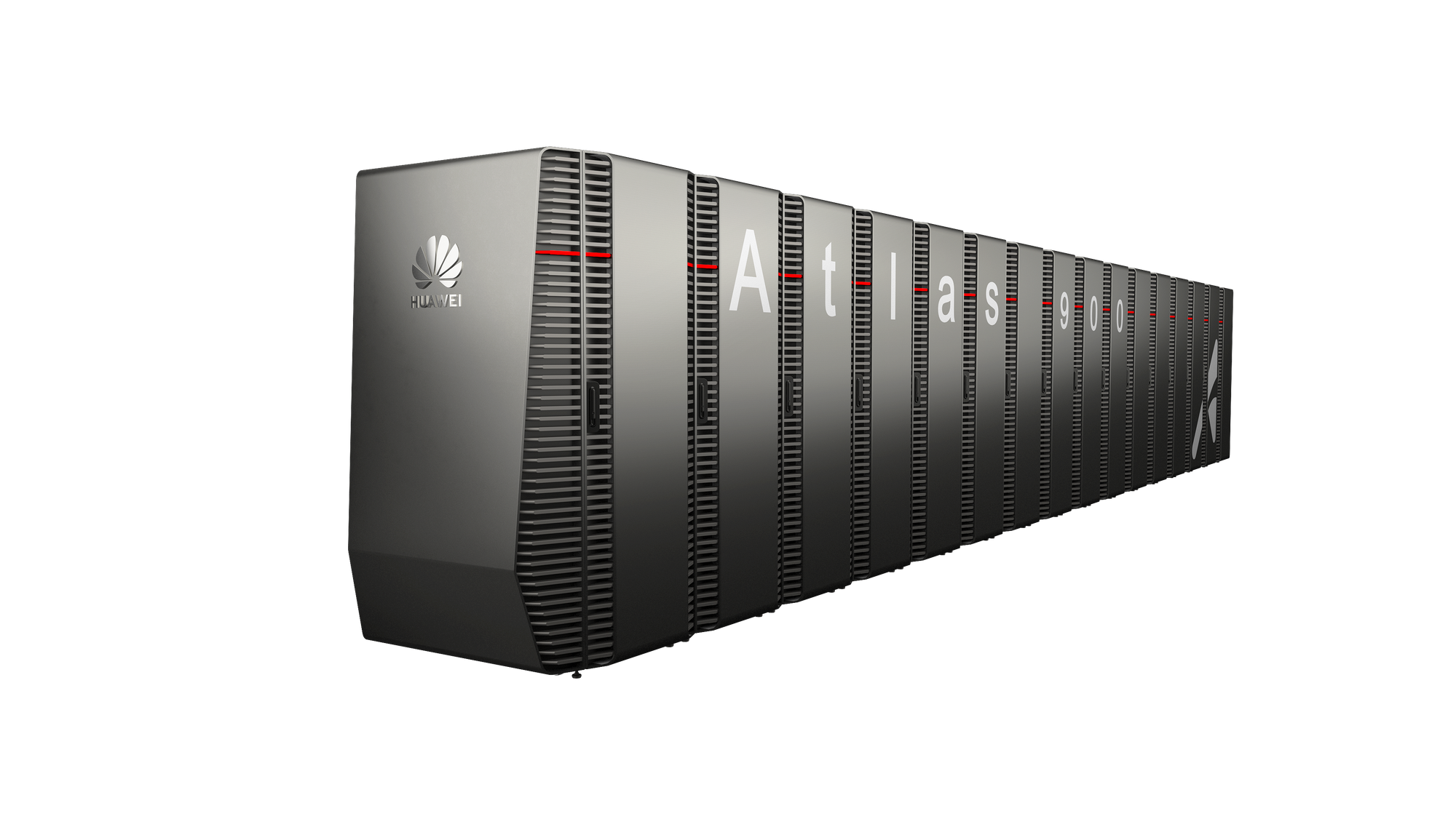 Huawei Atlas 900 AI Cluster 제품 렌더링