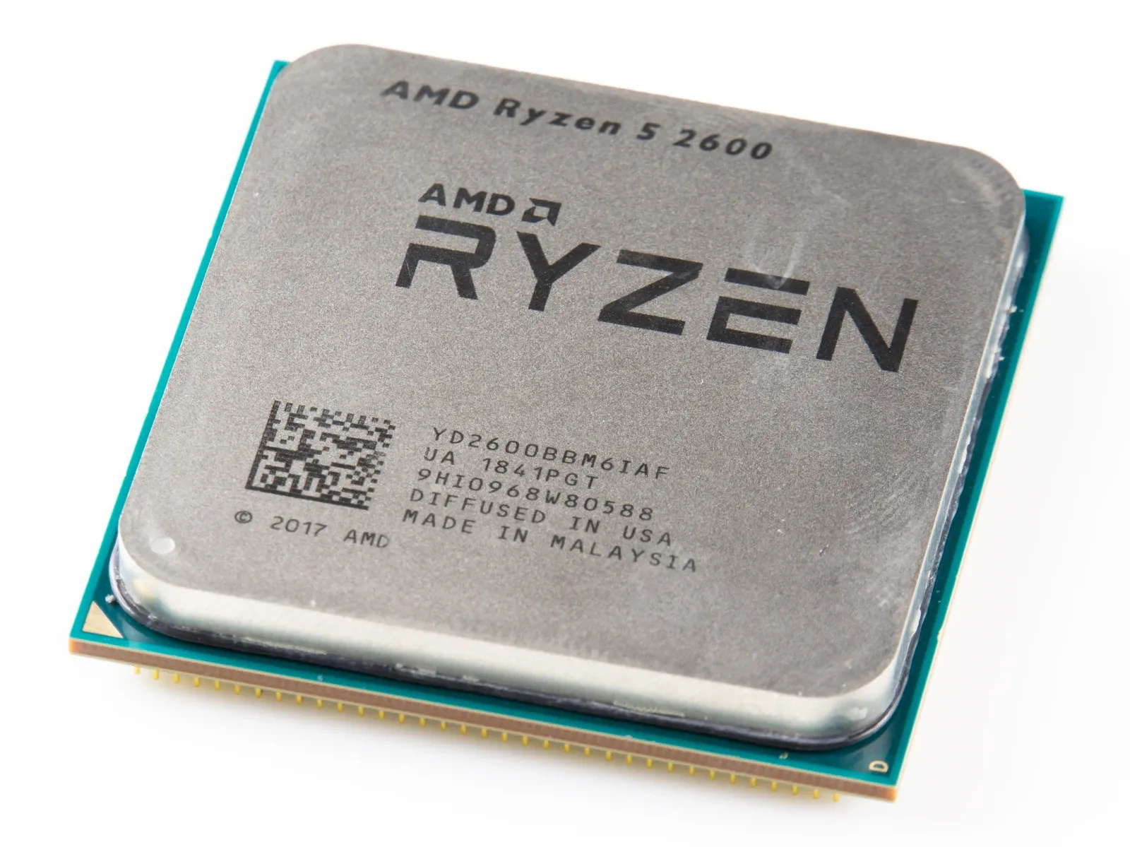 2019년 1월 촬영한 AMD Ryzen 5 2600. Ryzen AI Halo나 Perplexity 탑재 PC 사진 아님