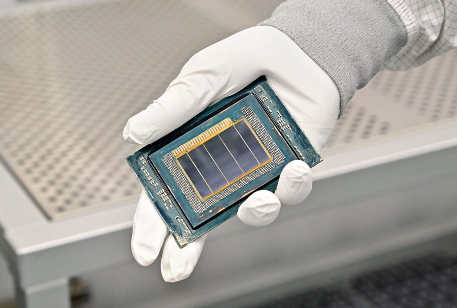 Intel Clearwater Forest server processor. Photo published October 2025.