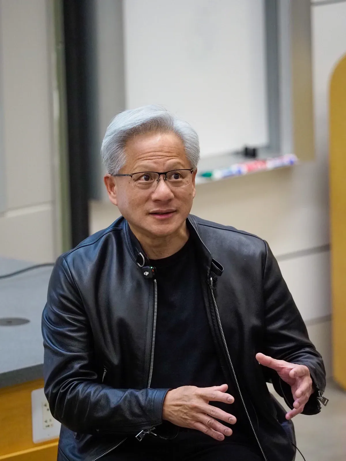 2026년 4월 스탠퍼드에서 강연하는 NVIDIA CEO 젠슨 황