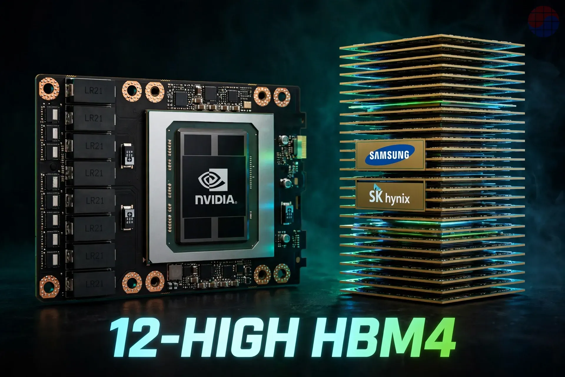 NVIDIA Rubin 12-high HBM4