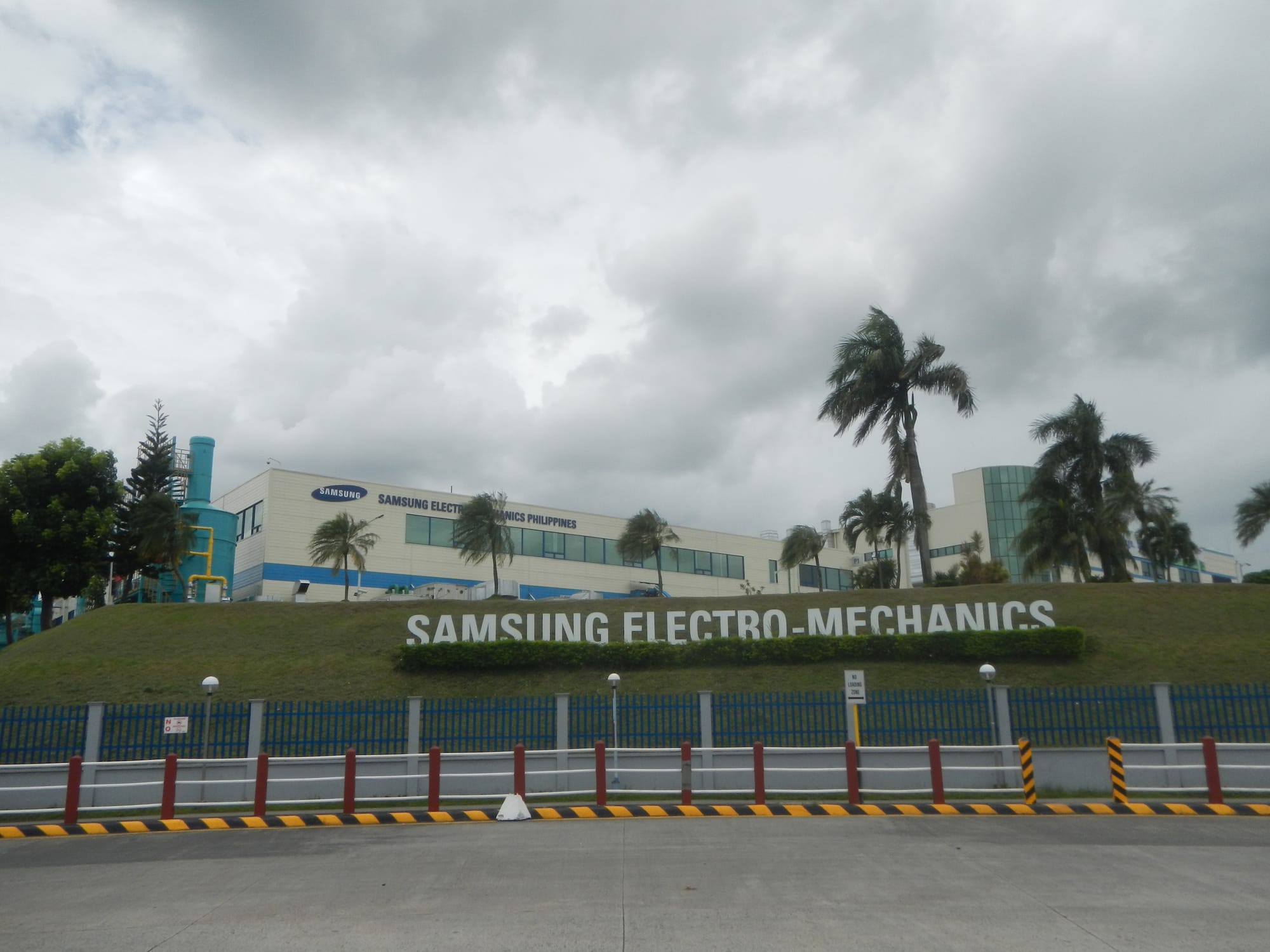 Samsung Electro-Mechanics Philippines facility in Calamba, photographed in 2019