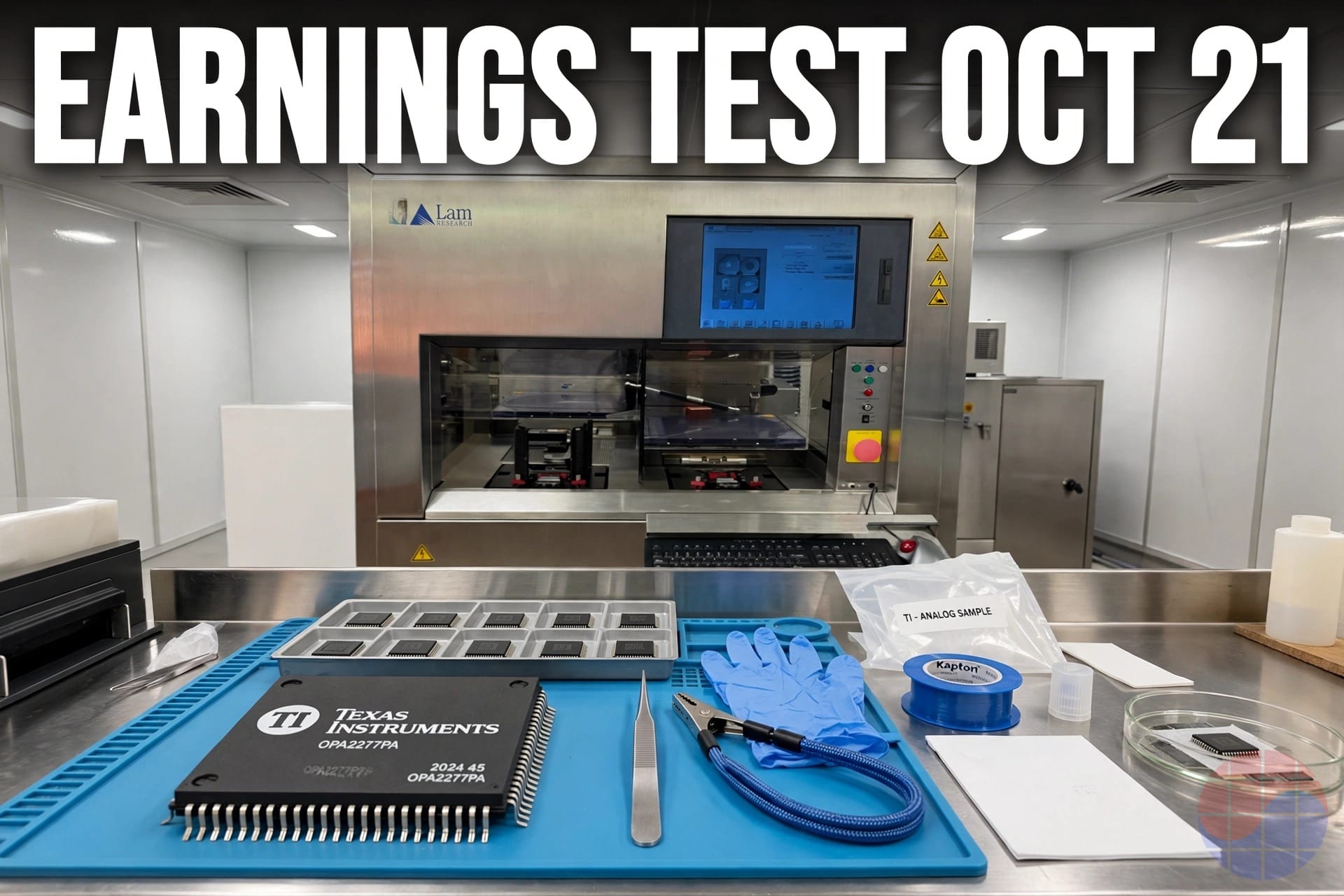 Lam Research earnings test Oct 21 - Lam and Texas Instruments report October 21, 2026