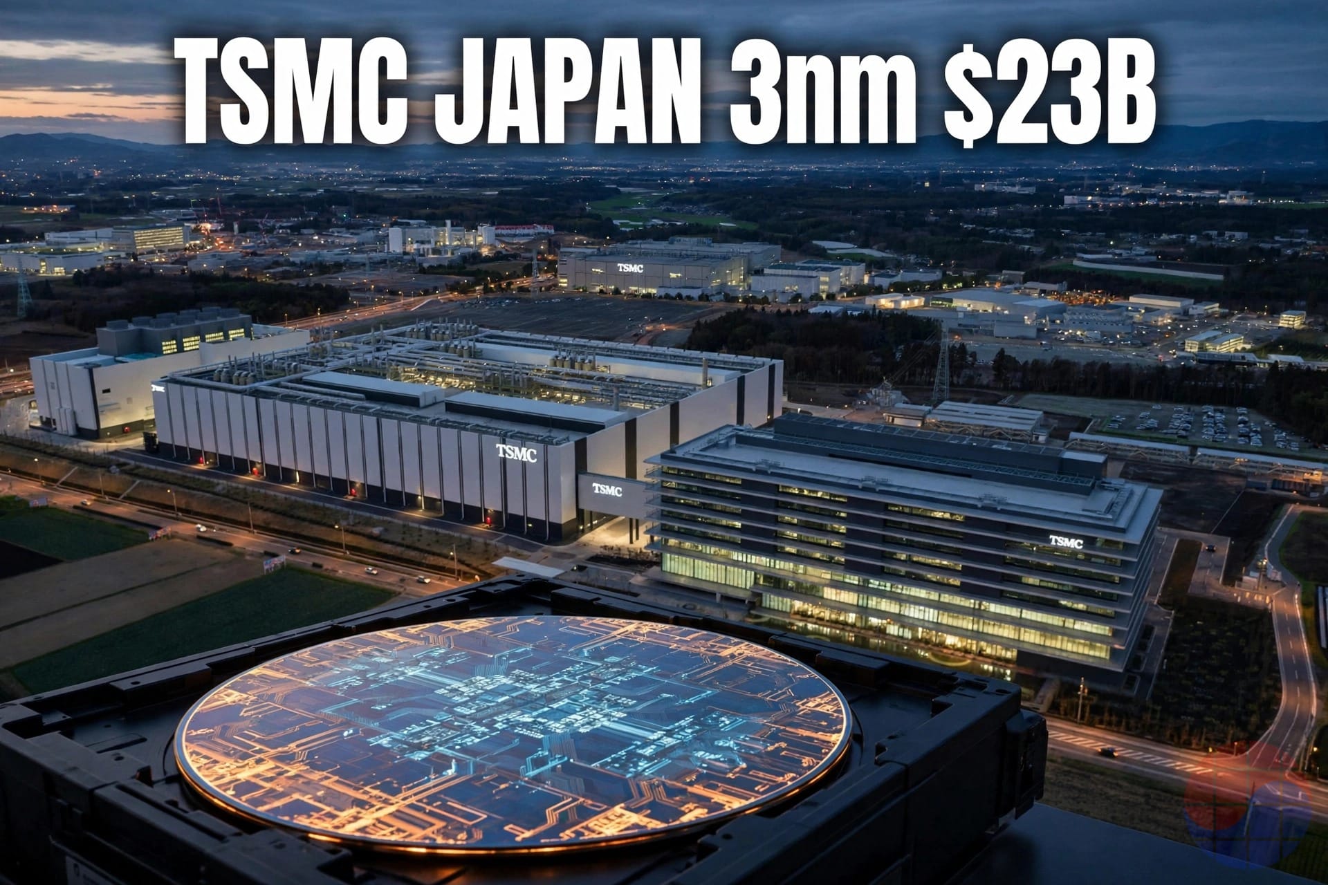TSMC Japan 3nm USD 23B - JASM second fab to make 3nm chips