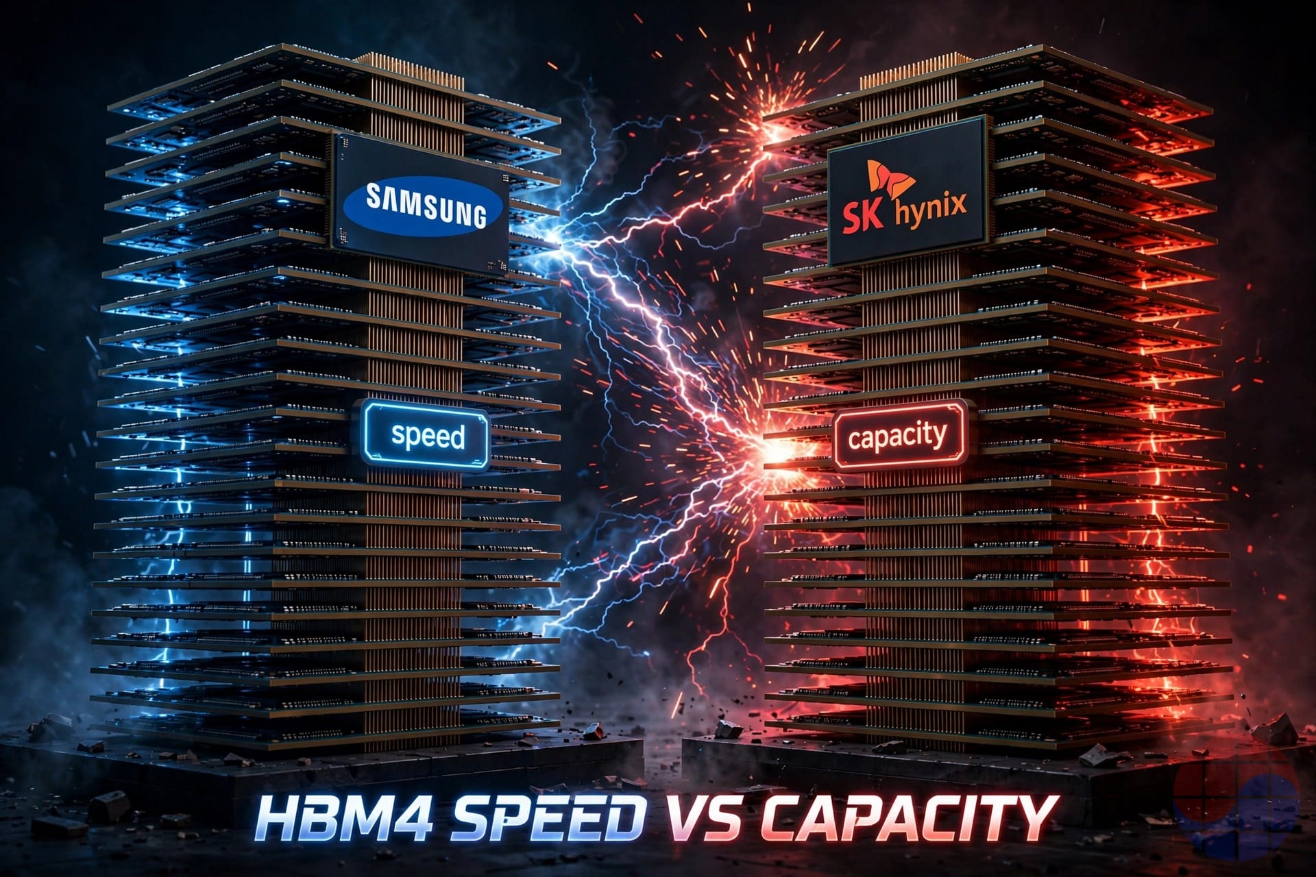 HBM4 face-off — Samsung speed vs SK hynix capacity at SEDEX 2026