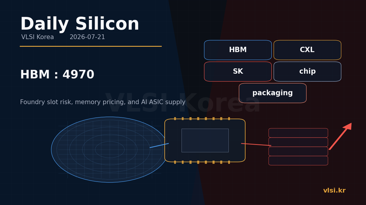 Daily Silicon: HBM·반도체 설계: 대덕전자 4970억원 기판 투자