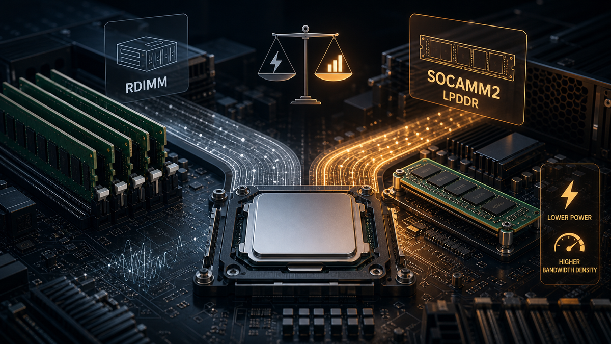 CAMM2: SO-DIMM 이후 노트북 메모리 병목은 커넥터와 채널이다